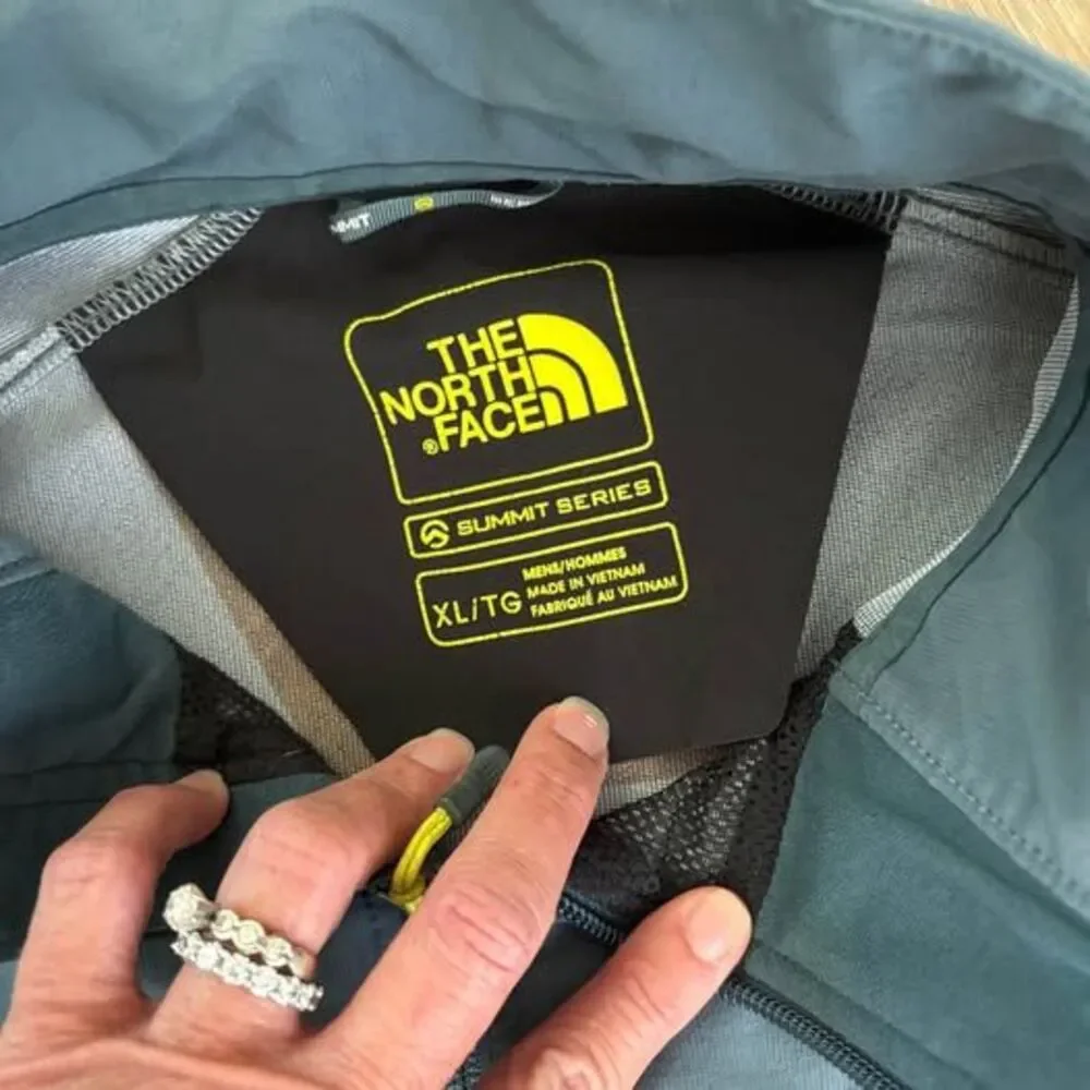 The North Face Summit Series Soft shell Jacket XL Blue/Gray